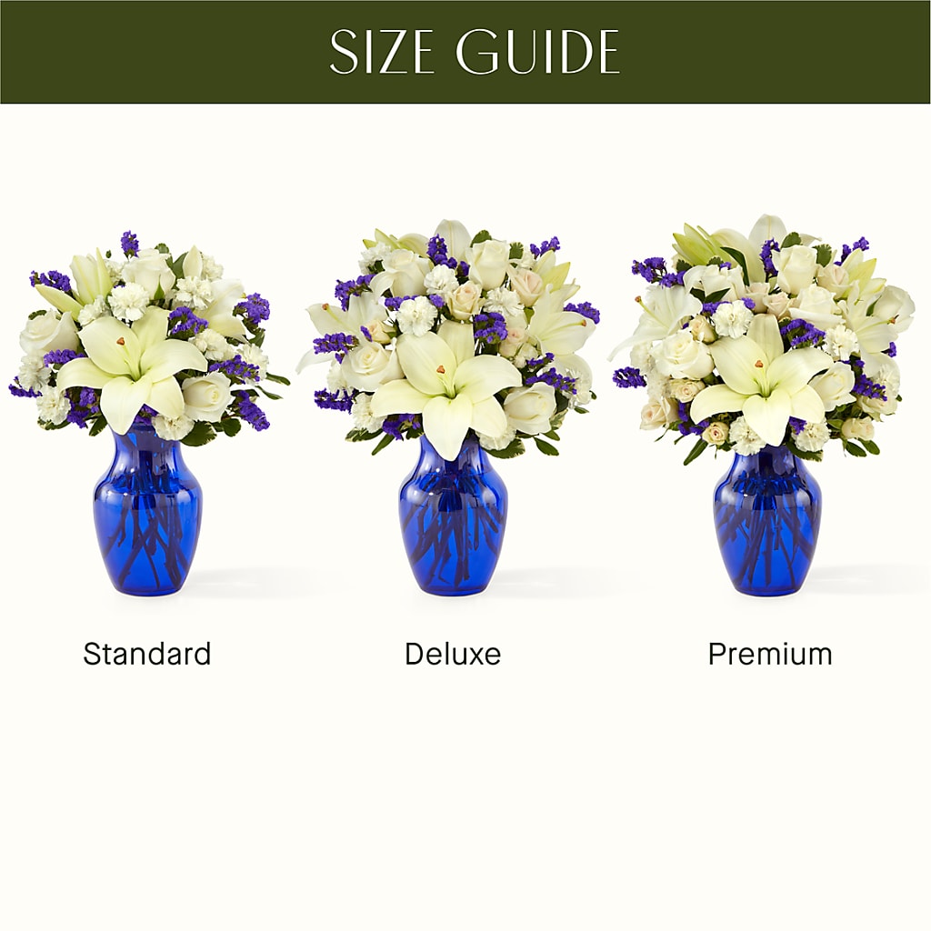 Sapphire Rush Bouquet – KIEFER'S FLORIST, Coshocton OH