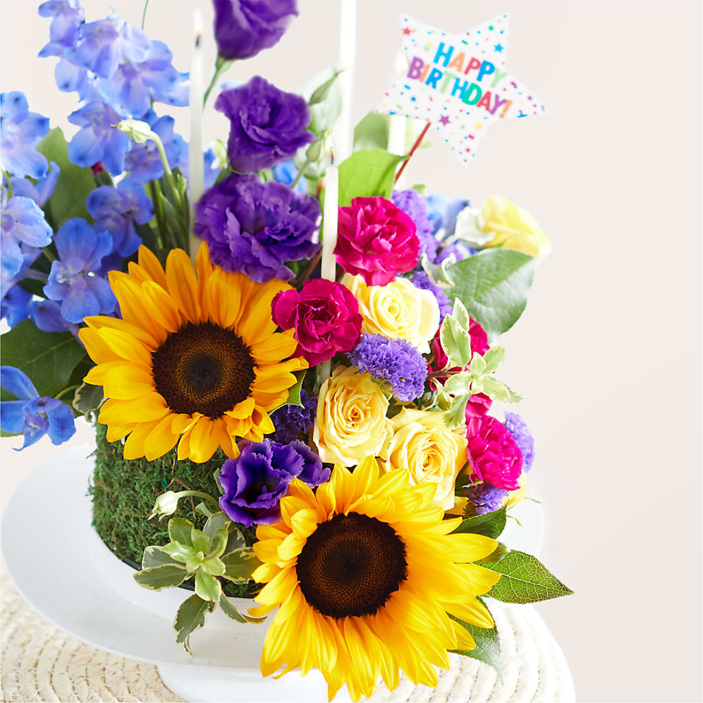 Star of the Day Floral Cake – KIEFER'S FLORIST, Coshocton OH