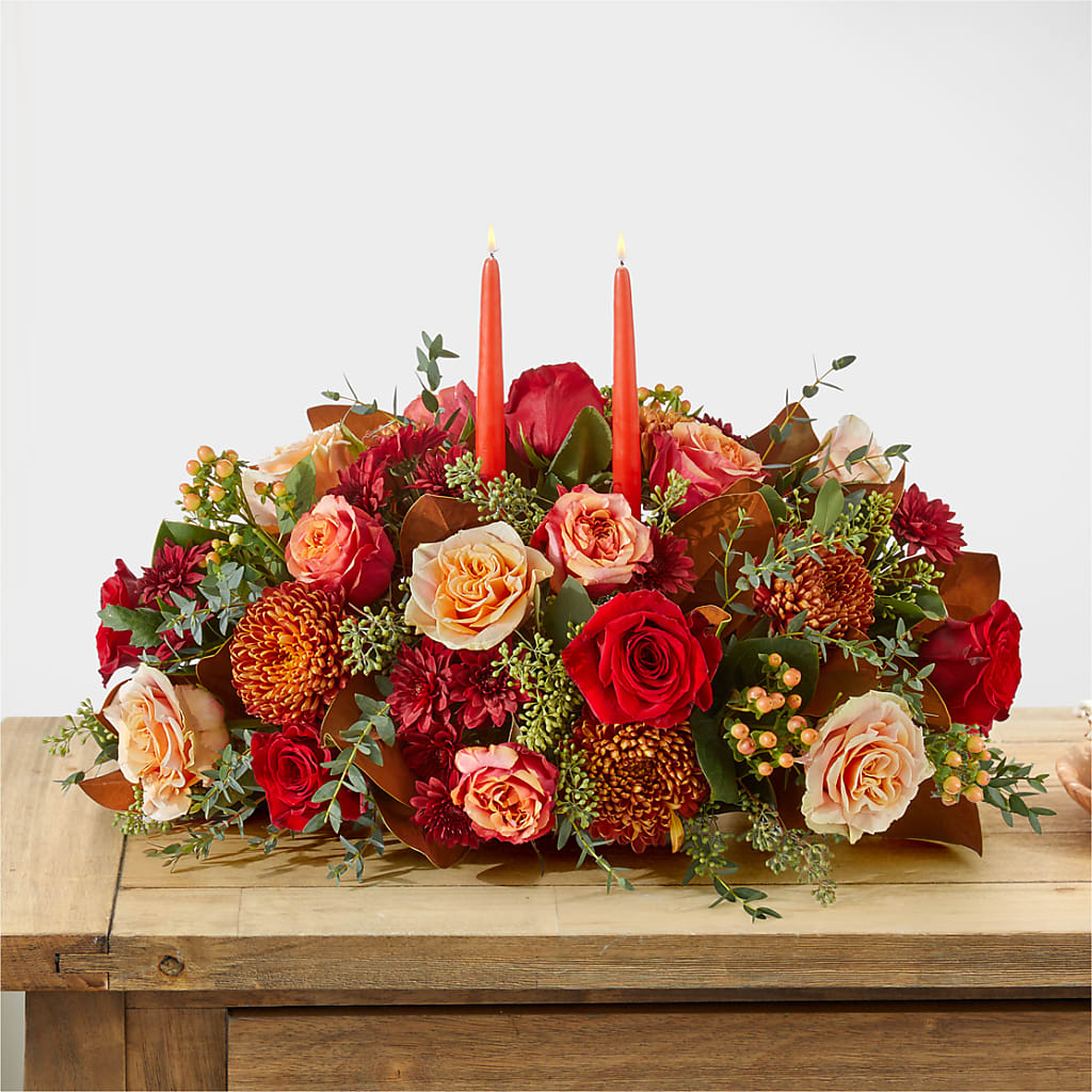 Gather Near Centerpiece – KIEFER'S FLORIST, Coshocton OH