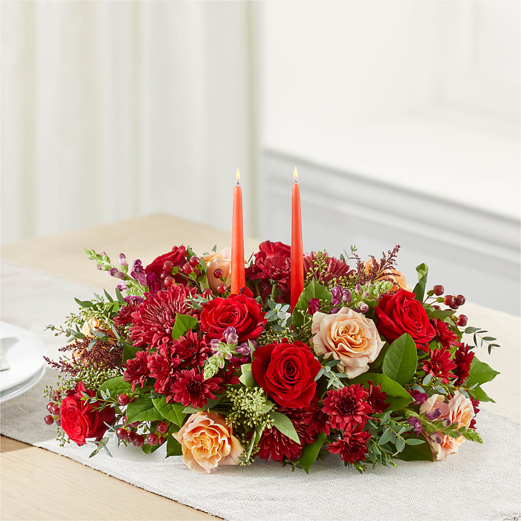 Most Thankful Centerpiece – KIEFER'S FLORIST, Coshocton OH