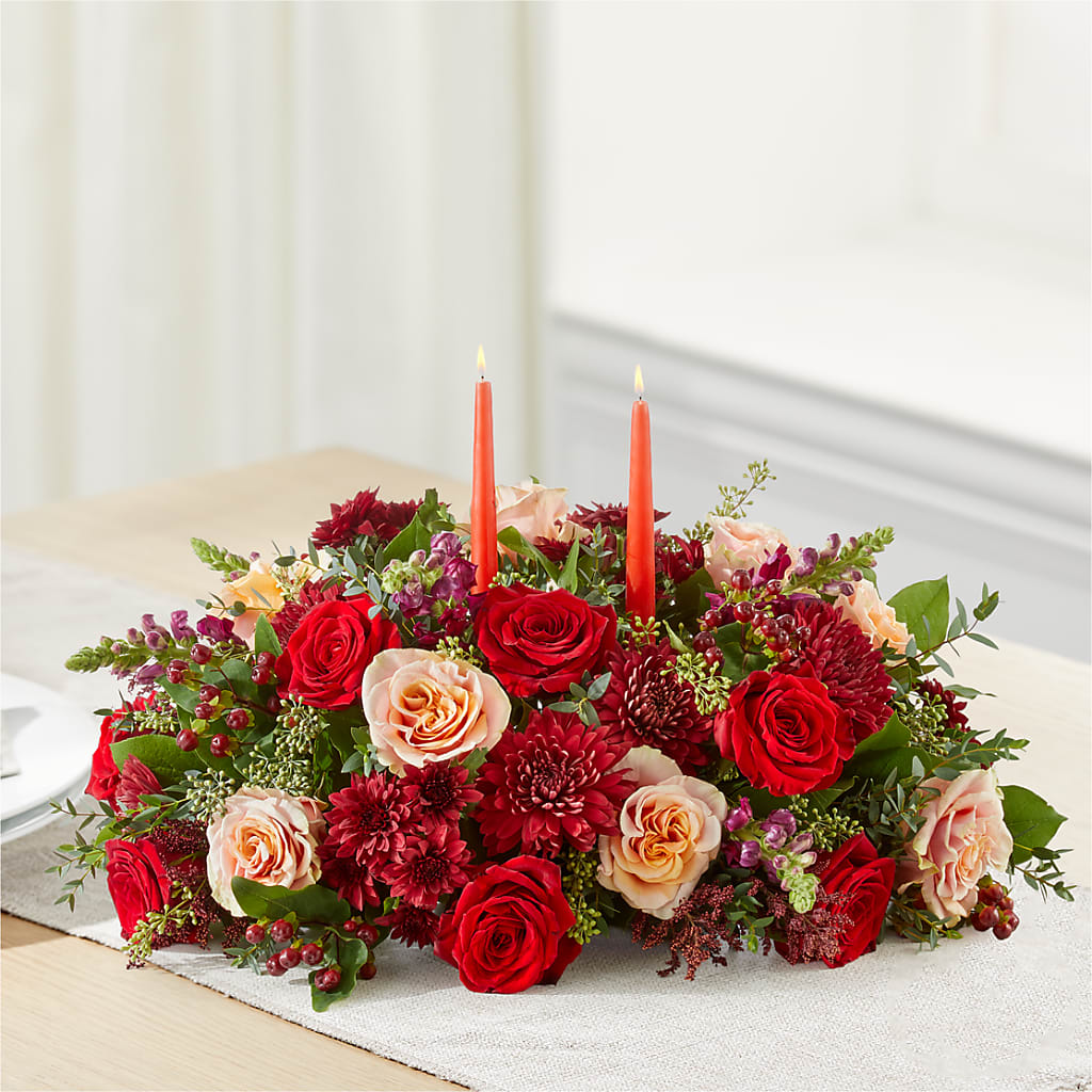 Most Thankful Centerpiece – KIEFER'S FLORIST, Coshocton OH