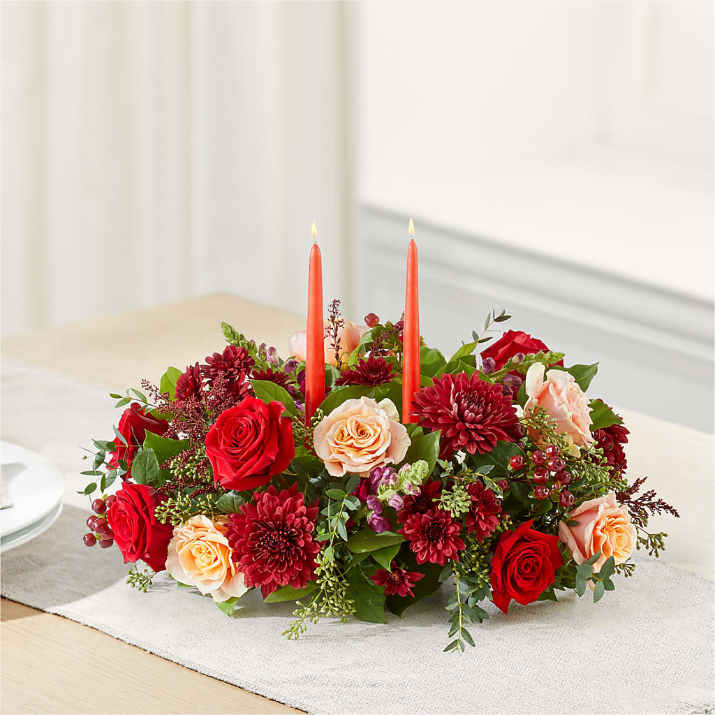 Most Thankful Centerpiece – KIEFER'S FLORIST, Coshocton OH