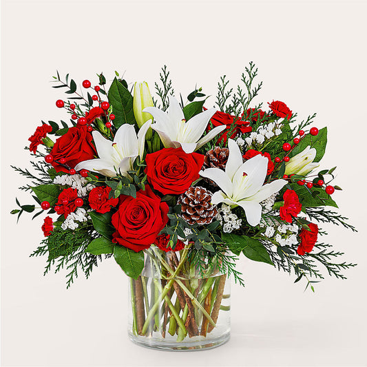 Best in Snow Bouquet – KIEFER'S FLORIST, Coshocton OH