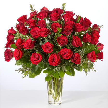 Forever Yours Fifty Stem Red Rose Bouquet – KIEFER'S FLORIST, Coshocton OH