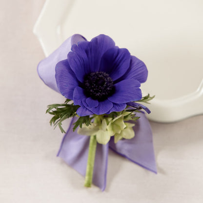 Purple Passion Boutonniere – KIEFER'S FLORIST, Coshocton OH